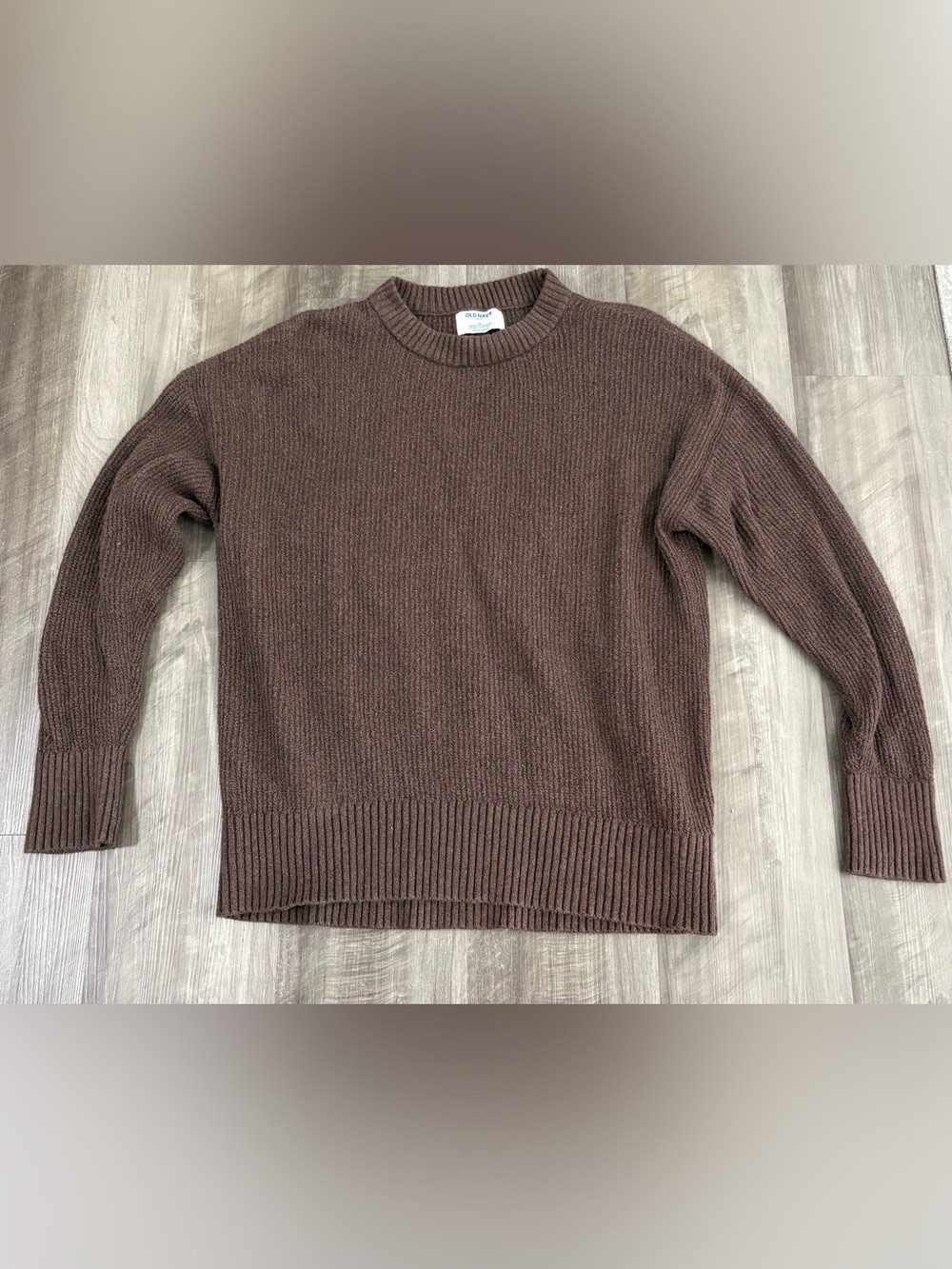 Old Navy Brown Crewneck Men’s Sweater - Size M